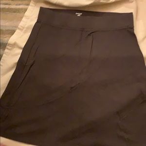 Brown Horny Toad skirt.